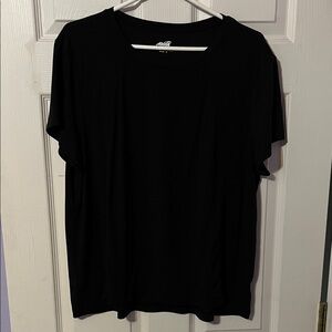 Avia Women's Classic Black Short Sleeve Tee